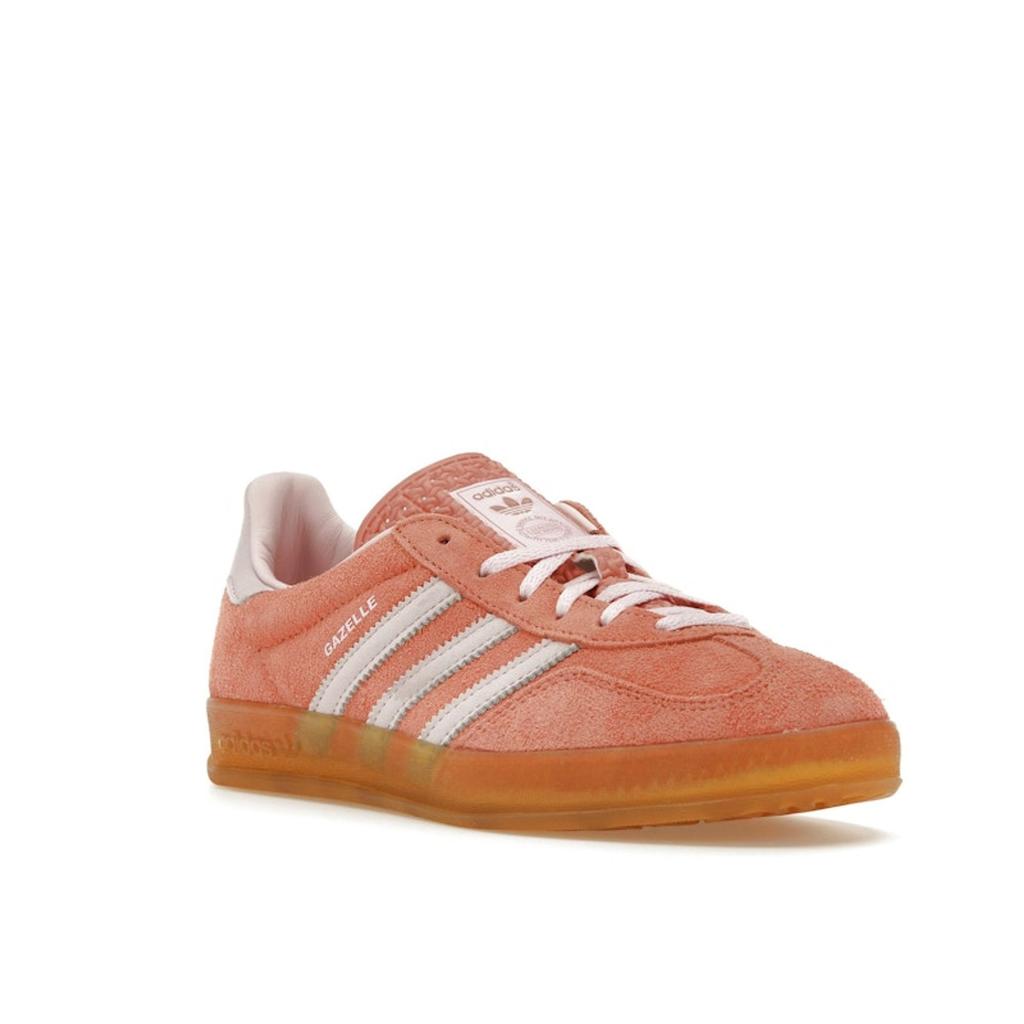 Adidas Gazelle Innendørs Wonder Clay Gum Damesneakers Rosa Klarrosa Gummi-3 IE2946