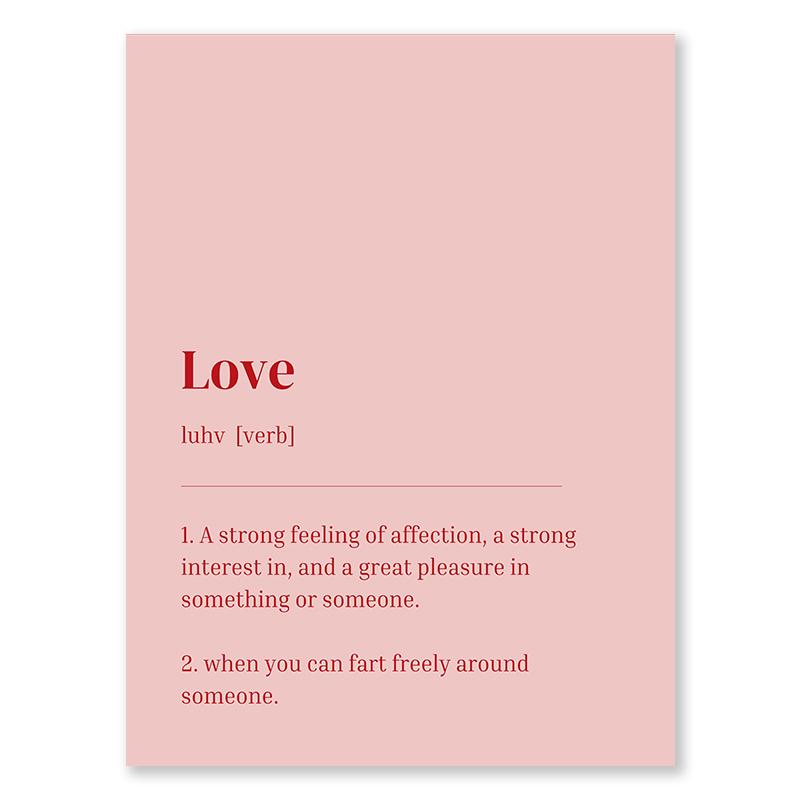 Valentine's Day Queue Gallery Printable Poster Vintage Romantic Wall Art Cute Pink Heart Canvas Painting Home Bedroom Decoration