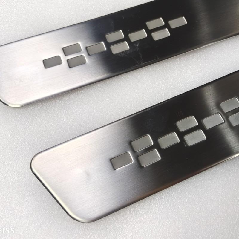 Car Accessories Stainless Steel Side Door Scuff Plate Door Sill Trim Fit For Ford Kuga Escape 2012 2013 2014 2015 2016