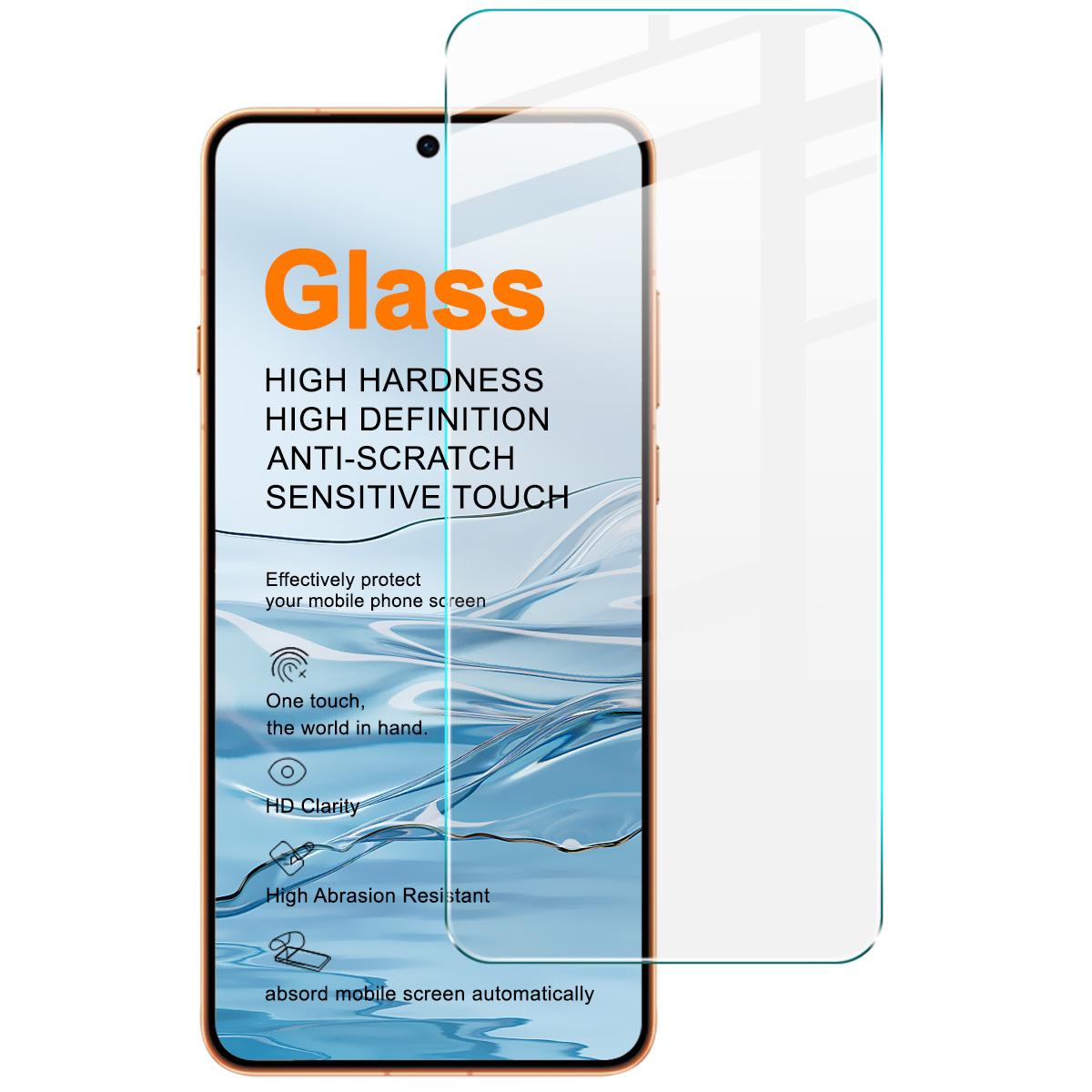

For OPPO Find X9 Ultra 5G Tempered Glass IMAK H Screen Protector Film Support Fingerprint OPPO Find X9 Ultra 5G прозорий