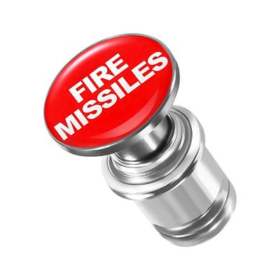Fire Missile Button Car Cigarette Lighter Plug Aluminum Alloy Push Button Cigarette Lighter