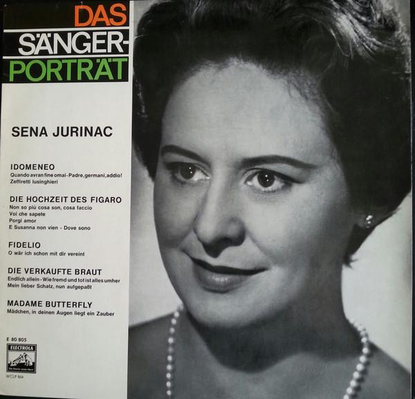 

LP Record SENA JURINAC - Das Sanger-Portrat - Sena Jurinac E80805 Die Stimme Sein Germany Classical Used