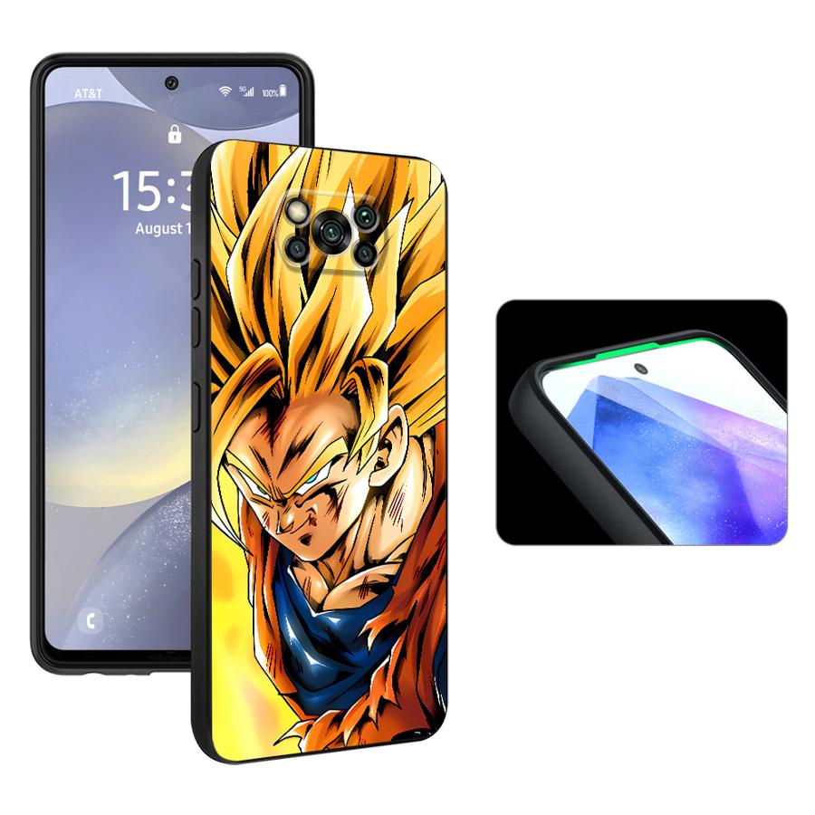 Case for Xiaomi Poco C50 M3 M4 Pro M5 X3 X4 X5 C51 F3 F4 F5 C65 Funda Phone Cover D-ragonS B-allS Goku