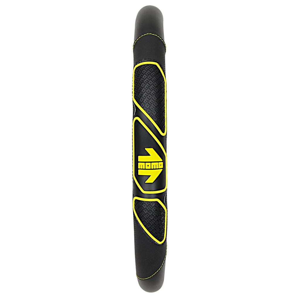 MOMO PROFILE Steering Wheel Cover, Italy, Milan, Size Small, Yellow