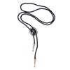 Western Cowboy Oval Pendant Necklace Bolo Ties for Men