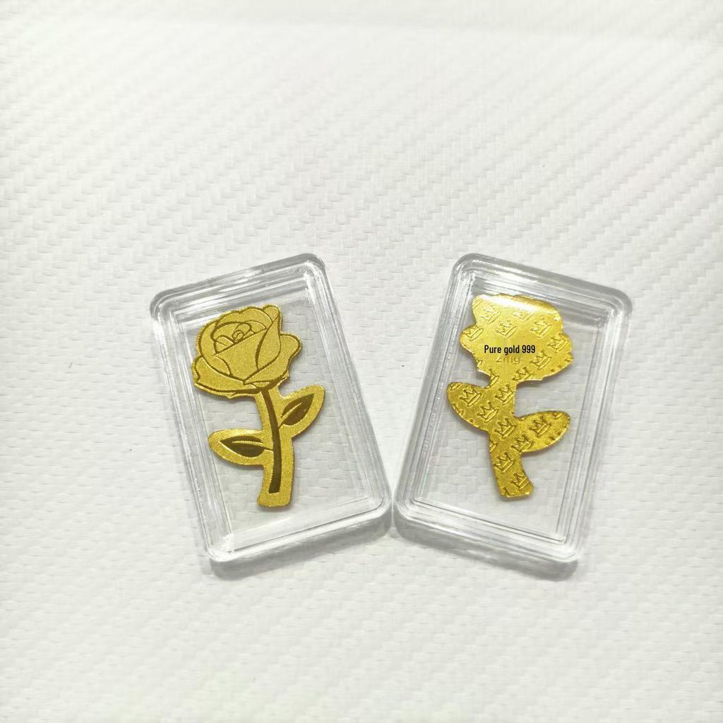 Pure Gold Lucky Cat Wealth Mobile Sticker: Attract Prosperity, Fortune & Success