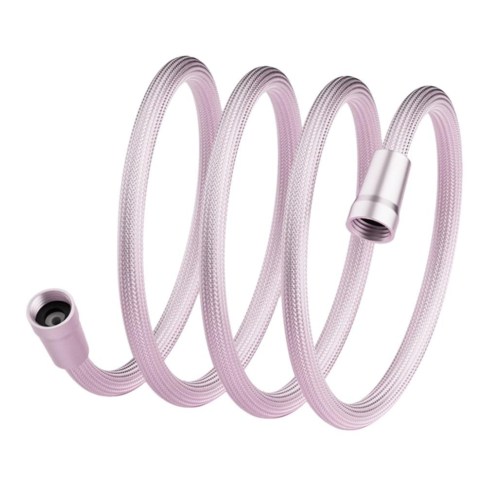 1,5/2 Meter Langlebiger Badezimmer Nylon Hochdruck Duschschlauch GI/2 Universal Flexibel Handbrause Anti-Verdrehungsrohr