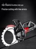High-Power Handheld Brushless Circular Saw for Concrete and Rebar Cutting