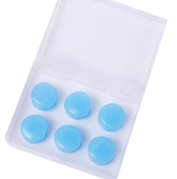 

Багаторазові силіконові беруші: Шумозаглушення для дорослих - ідеально підходить для сну, літаків, концертів і косіння