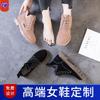 Leather Martin Boots Autumn and Winter New Women's Short Boots Flat Women's Boots Black Locomotive Women's Shoes Thin Boots