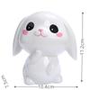 Cute Rabbits Ceramics Piggy Bank Creative Coin Money Storage Jar Creative Cute Girls Boys Birthday Gift Home Desktop Decoration