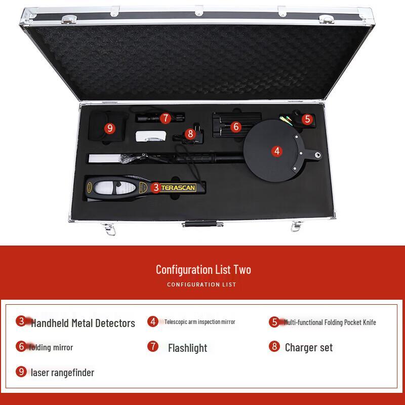Xiangying 7-Piece Portable Security Inspection Tool Kit