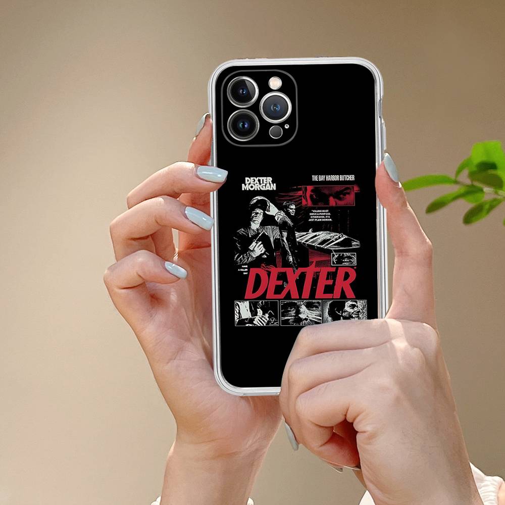 Movie D-Dexter For IPhone 17 16 15 14 13 12 11 Pro Max Plus Phone Case High End Silicone