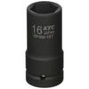 Kyoto Tool (KTC) 12.7mm (1/2-inch) Impact Wrench Socket (Semi-Deep Thin Wall) 16mm BP4M16TP