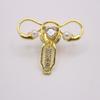 Popular Uterus-Shaped Brooch