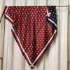100% Mulberry Silk Scarf 110cm Square Floral Print Luxury Shawl Women