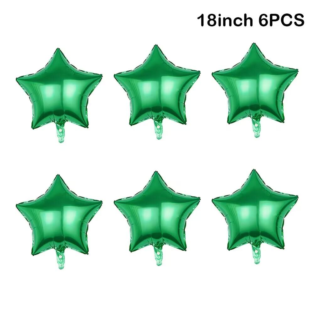 Candy Cane Christmas Balloons - Red Green Sweet Candy Balloons, Holiday Party Decorations & Gift Box Fillers