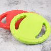 Pet Dog Flying Disc EVA Dog Training Ring with Double Handles Dog Flyer Toys Outdoor Activity Floating Fetch Toy