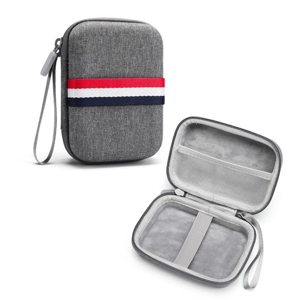 For Trimui Brick Game Console Portable Organizer Bag Waterproof Handheld Game Console Case Carry Bag серый