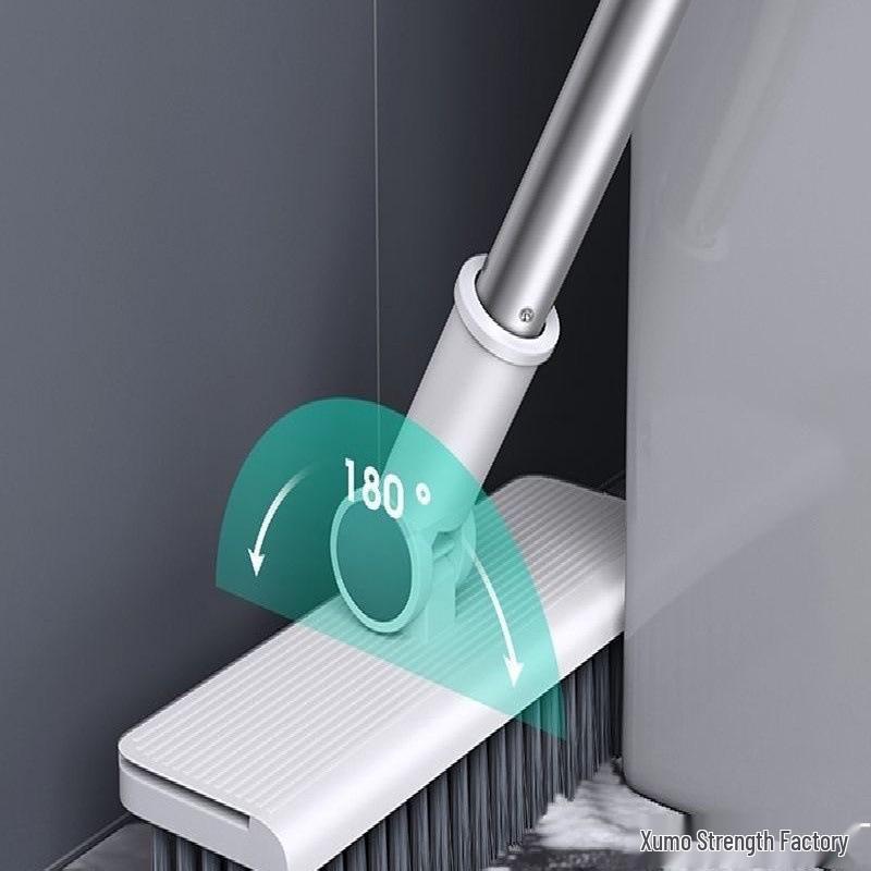 Magnetic Folding Broom & Dustpan Set for Efficient Floor Cleaning