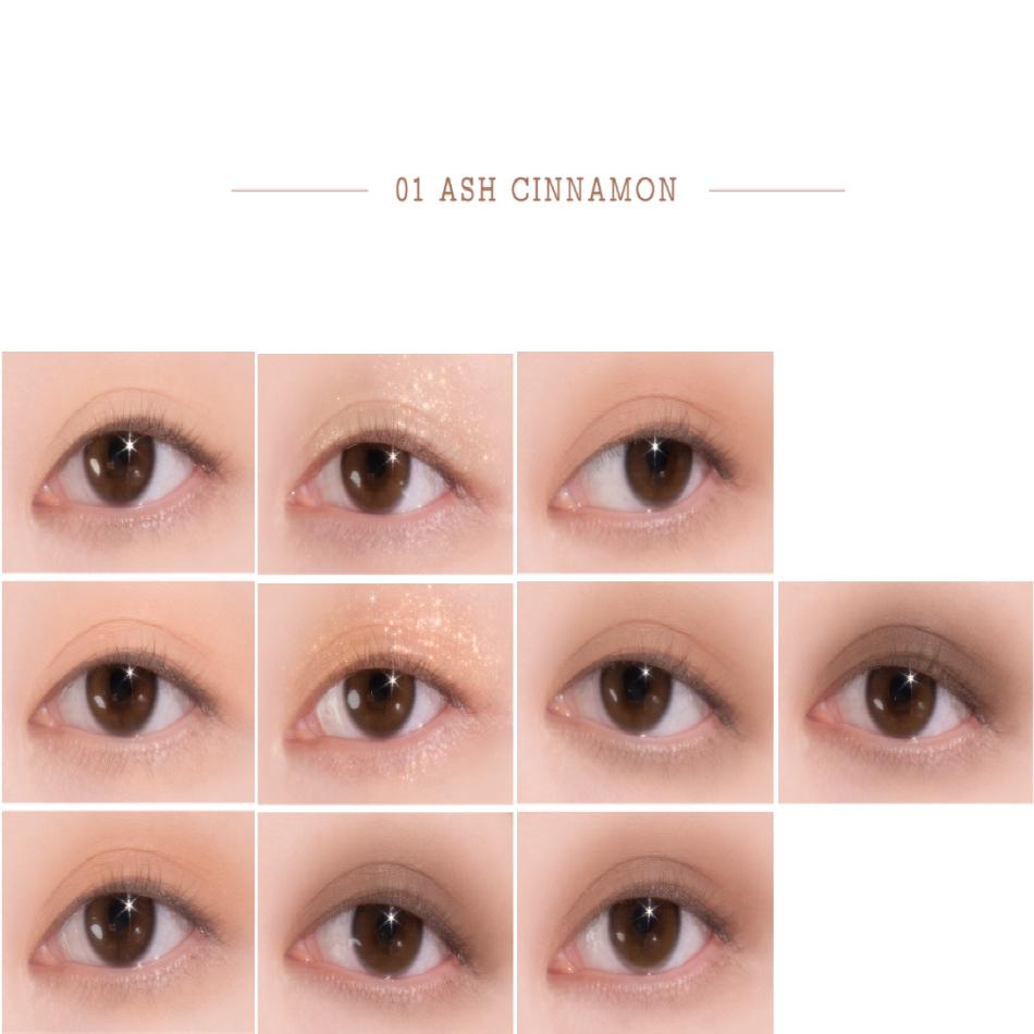 lilybyred Mood Keyboard Eye Palette 10.5g 3 Colors