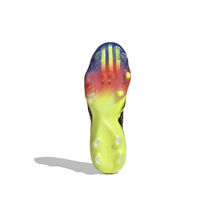 Adidas Copa Sense.1 FG Al Rihla Pack - Černé Unisex Kopačky Core-Black Bright-Cyan Team-Solar-Yellow GW3605