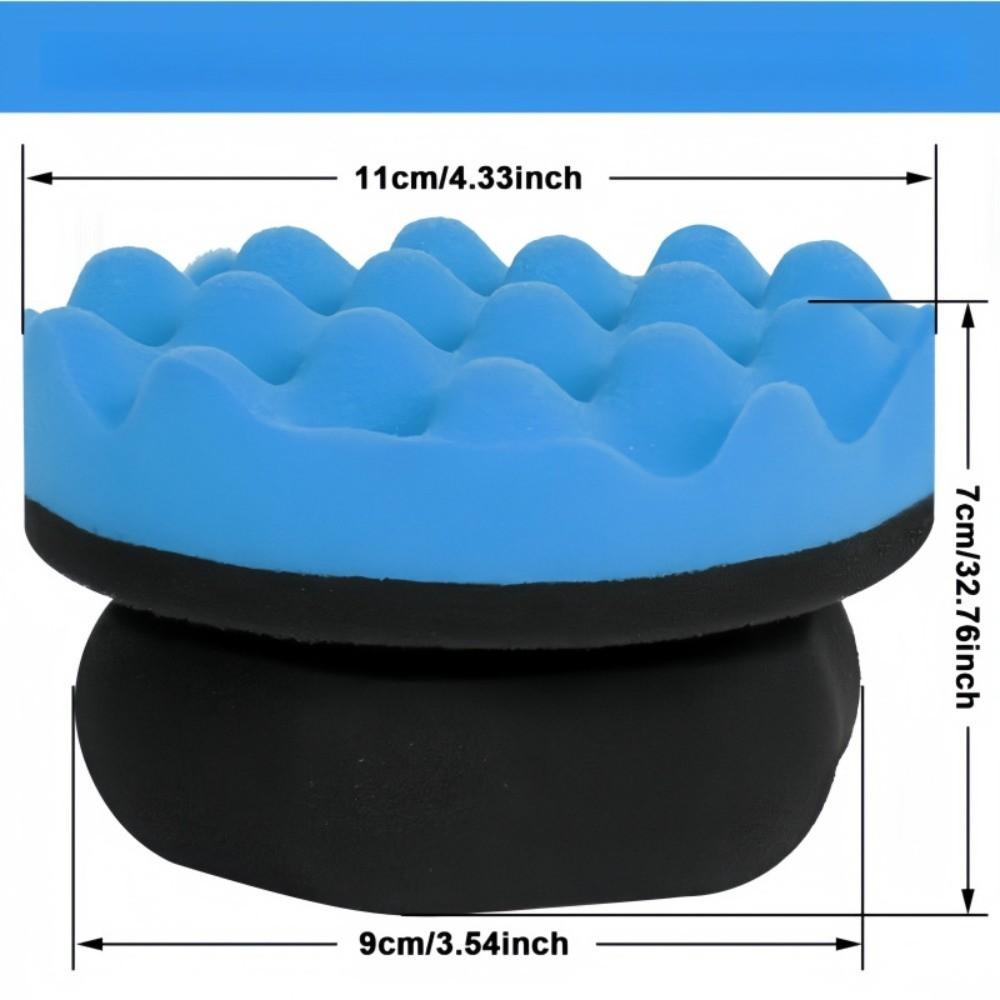 High Density Foam Reusable Foam Sponge Washable Car Tire Applicator Tool for Auto Detailing 1pc