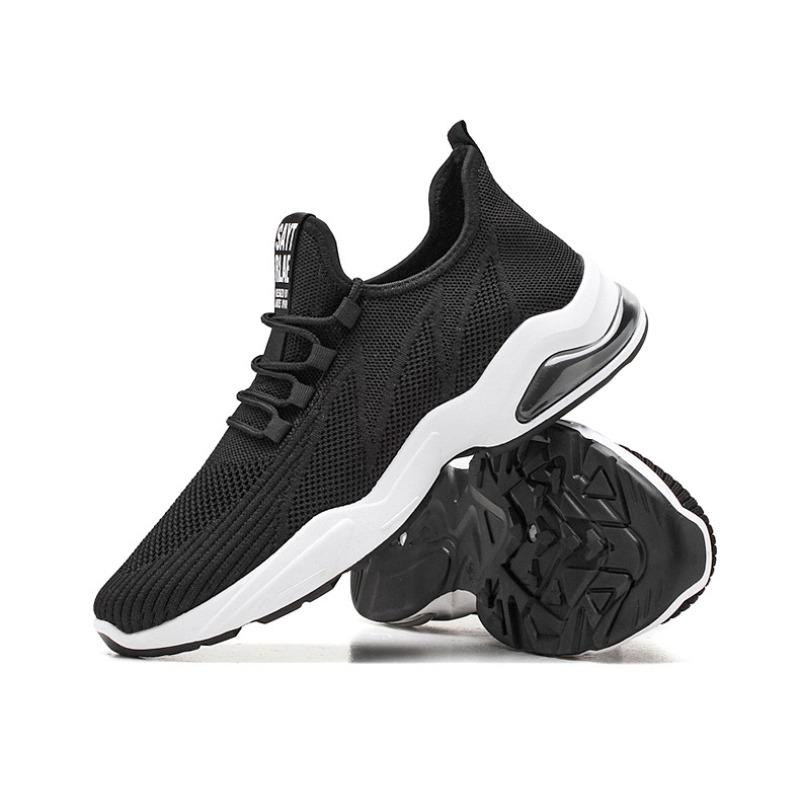 Fashion Men Shoes Breathable Comfortable Casual Running Shoes Anti Slip Student Trend Tenis Masculino Thick Sole Elevated Shoes Sneakers