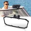 Stainless Steel Marine Rearview Mirror Anti Vibration Jet Ski Mirror Universal Boat Mirror  Jet Ski