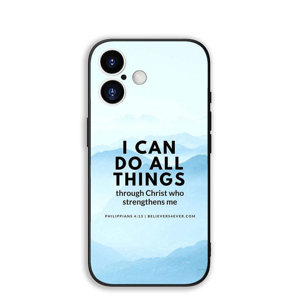 Cover for Apple iPhone 17 16 Plus 13 12 Pro Max Mini X XR Xs ProMax 16E 15+ 17+ Air Phone Case Bible Verse Christian Jehovah God