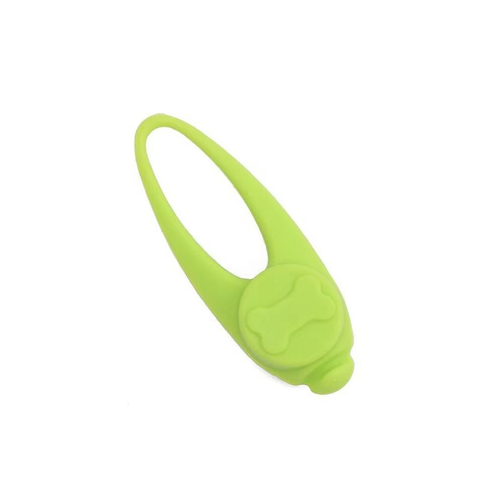 Silicone LED Pet Safety Light Waterproof Anti-Lost Dog Flashing Light High Brightness 3 Light Modes Pet LED Pendant