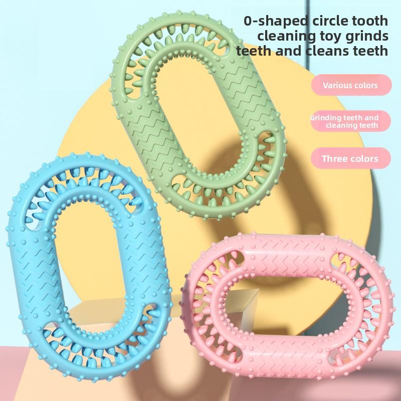 New Pet Supplies: Teething, Biting O-ring Dog Pet Toys, Tooth-cleaning Interactive Cat Toys