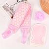 3-teiliges Bade-Peeling-Set - Enthält Badeschwamm, Peeling-Handschuh & Rückenwaschtuch - Ideal für Spa, Massage & Körperpeelings