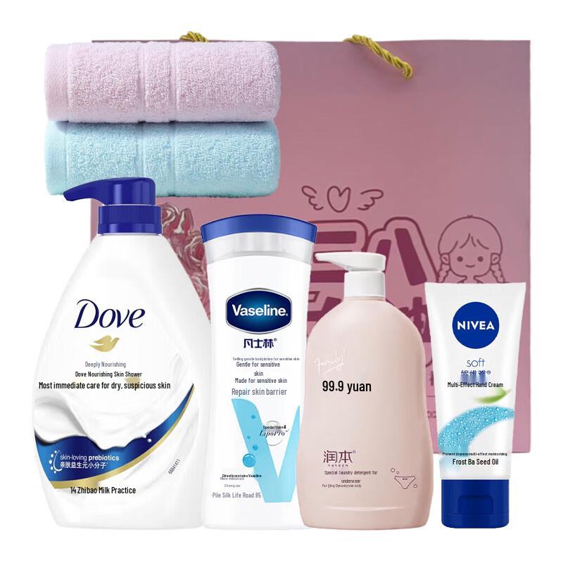 Dove Exquisite Daily Care Combo Set