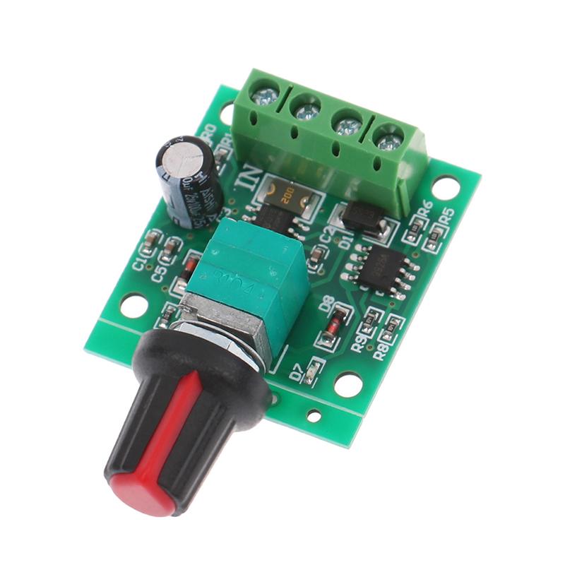 Dc 1.8V 3V 5V 6V 12V 2A Pwm Motor Speed Controller 0~100% Adjustable Drive Modul