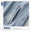 Men's Retro Light Denim Jacket - Trendy Spring/Autumn Casual Loose Fit