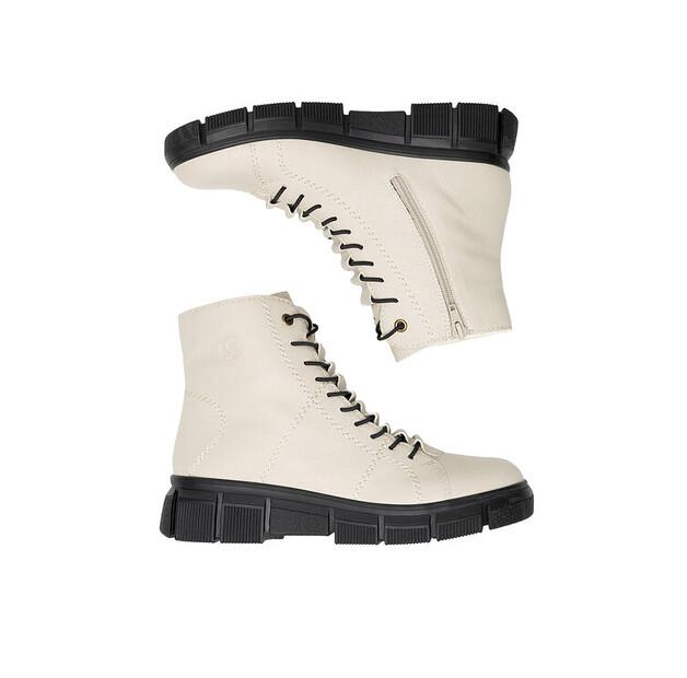 Rieker X3428-60 Beige Ankle Boots