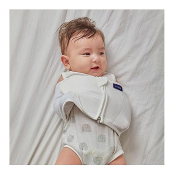 Elava Noiseless Swaddle Strap Inner Wrap Cotton Mesh M, Korean