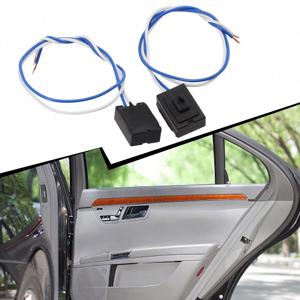 2pcs/Set Handle Small Button Door Inductive Front Exterior