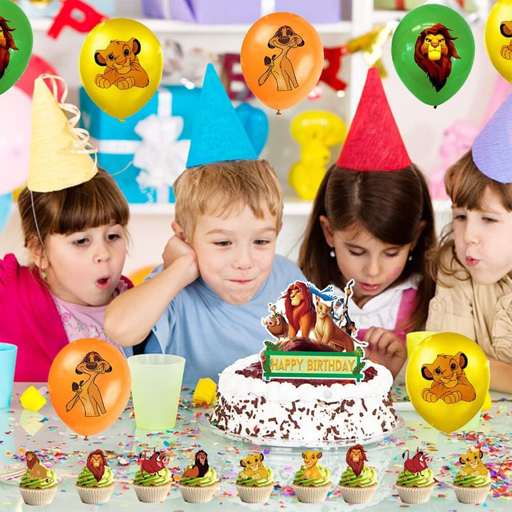 The Lion King Party Decoration Simyron Lion-Themed Party Supplies for Kids