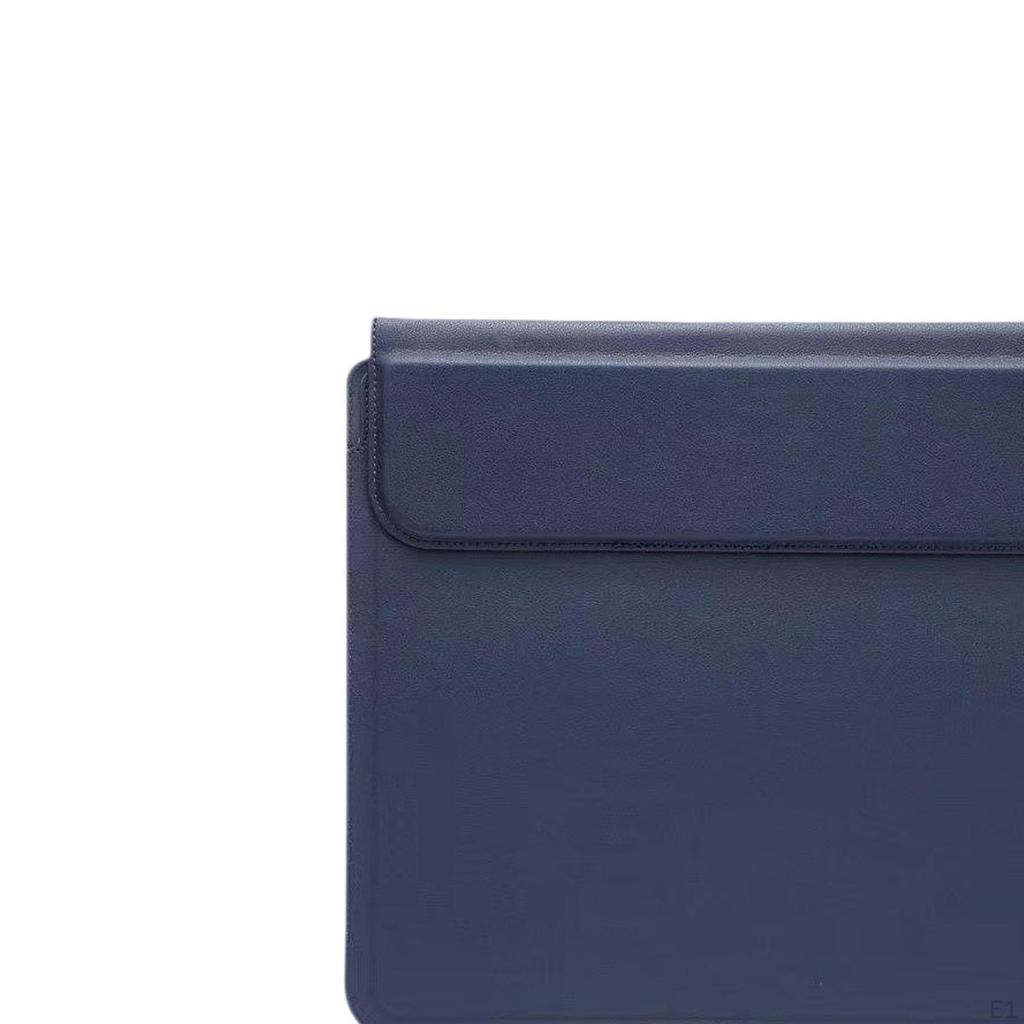Laptop Sleeve 15 16 inch Dust Cover Carrying Case Business Adjustable Stand PU Leather