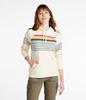 Striped Hoodie Regular US Size Cream Multi Product 1000116578 L.L.Bean Women's 24/7 Sweatshirt, Fit, Small, Stripe, Number