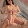 Sexy Pajamas Female Seduction Erotic Underwear Small Chest Suspender Skirt Breast Nightgown Pure Passion No-take-off Wholesale