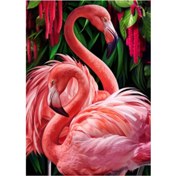 Pieno 5D Diy Discorso Vernice Pink Flamingo Ricamo Cross Stitch Home Decor regalo fatto a mano – acquistare a basso prezzo nel negozio online Joom