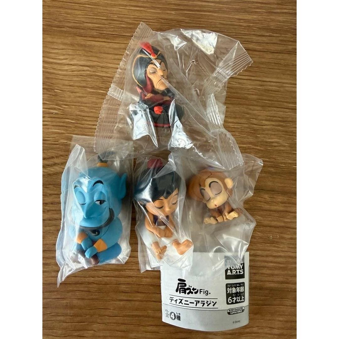 Shoulder Zun Fig. 2 Disney Aladdin Genie Abu Villains Jafar