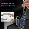 One-to-five vehicle mobile phone charger, supporting super-fast charging, with ambient light and starry sky light