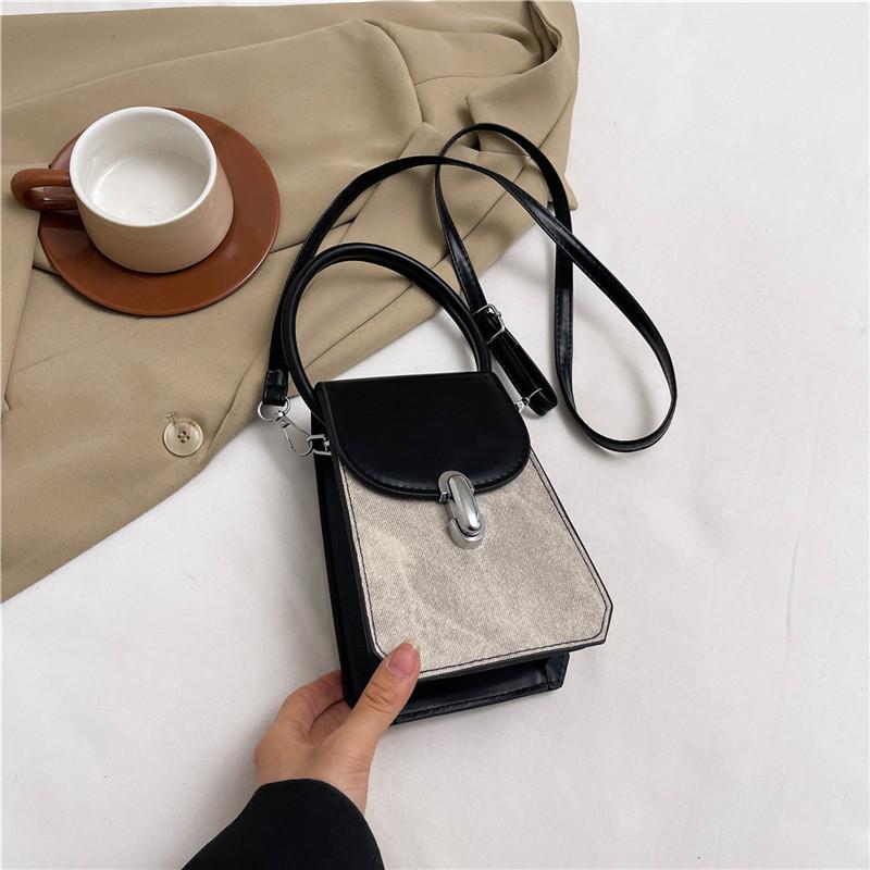 Stylish And Versatile Pu Mini Crossbody Bag For Women With Vintage Chic Design