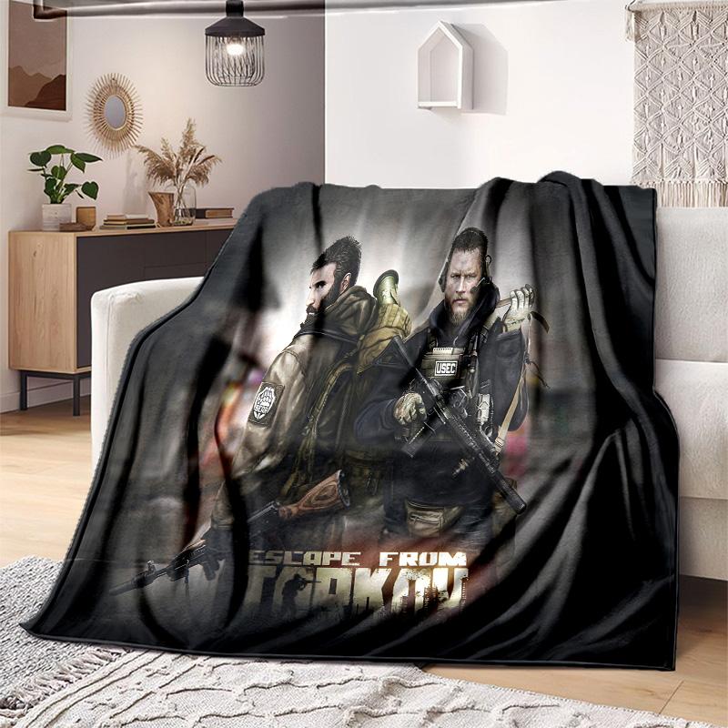 Escape Tarkov Tactical Gear Perfect All Seasons Soft Comfortable Blanket Suitable Sofa Office Nap Travel Birthday Gift Christmas Present