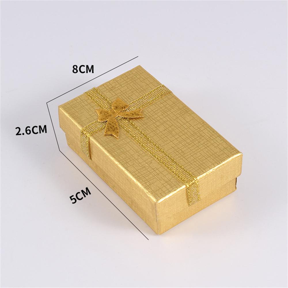 Jewelry Box For Engagement Ring Earrings Necklace Bracelet Bowknot Box Earrings Bracelets Boxes Shape Gift Packing Party Supply