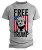 Free Trump 2024 Trump Supporter Shirt Trump Arrest Republican Political T-Shirt Mens Womens Tees Top